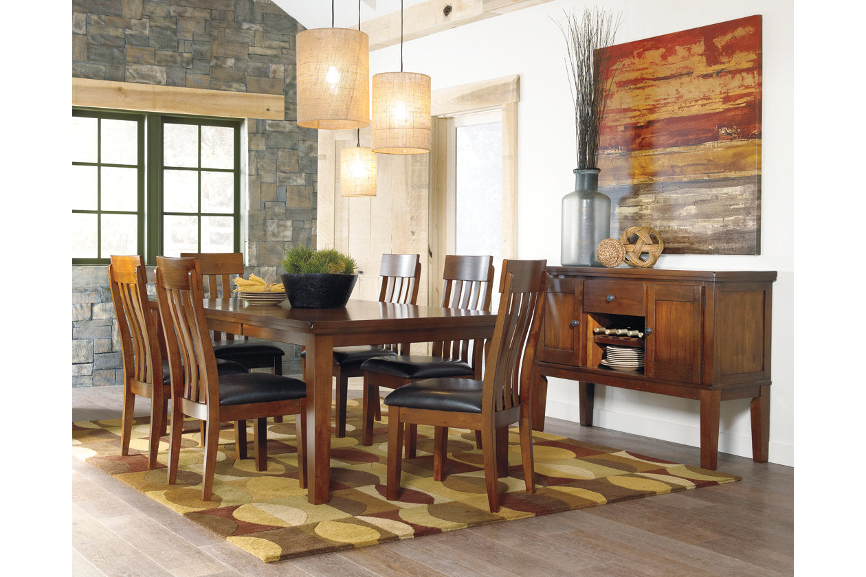 Ralene Medium Brown Dining Chair, Set of 2 - D594-01 - Luna Furniture - Dallas Store