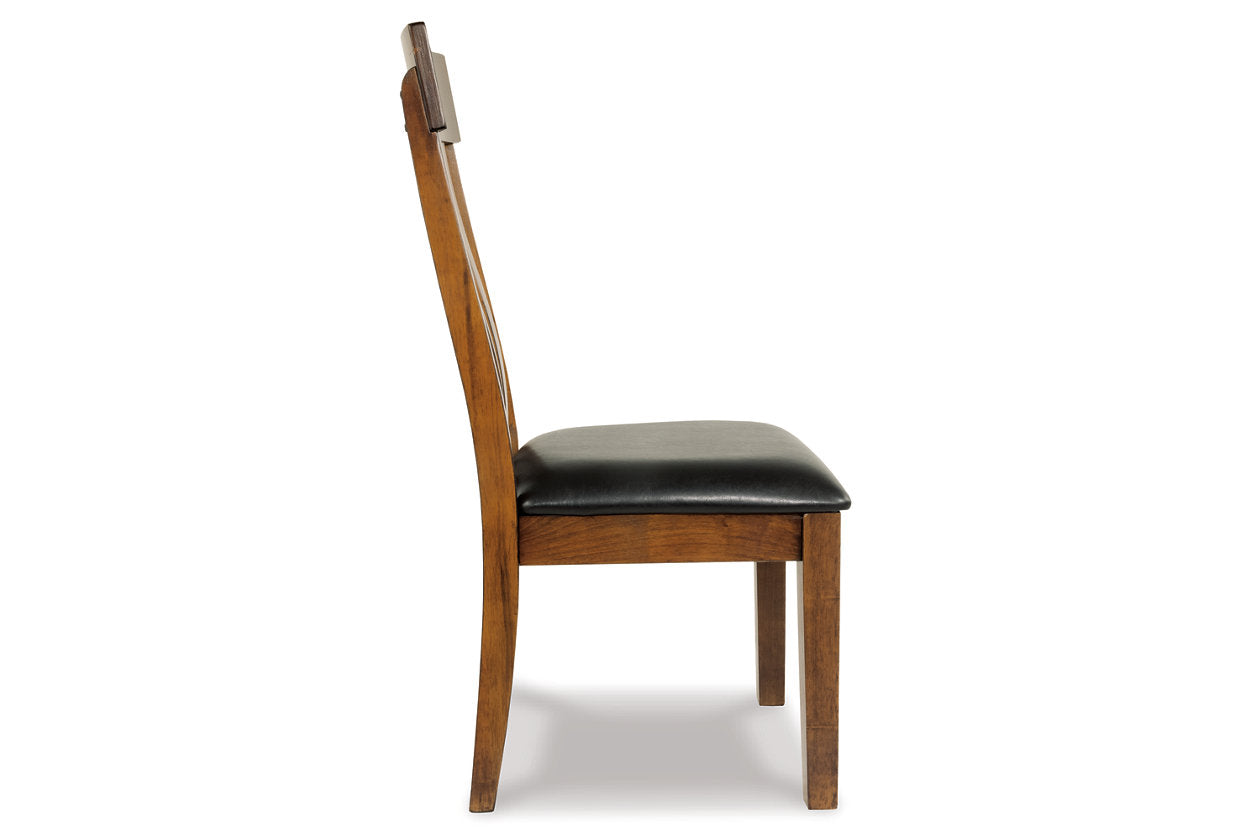 Ralene Medium Brown Dining Chair, Set of 2 - D594-01 - Luna Furniture - Dallas Store