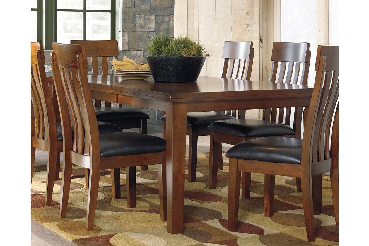 Ralene Medium Brown Dining Extension Table - D594-35 - Luna Furniture - Dallas Store