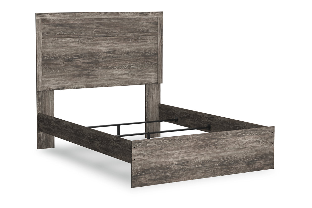 Ralinksi Gray Full Panel Bed - SET | B2587-55 | B2587-86 - Luna Furniture - Dallas Store
