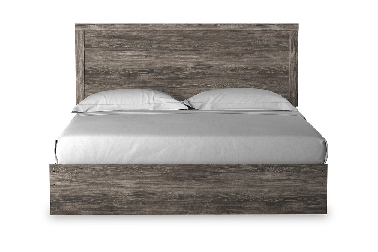 Ralinksi Gray King Panel Bed - SET | B2587-72 | B2587-97 - Luna Furniture - Dallas Store
