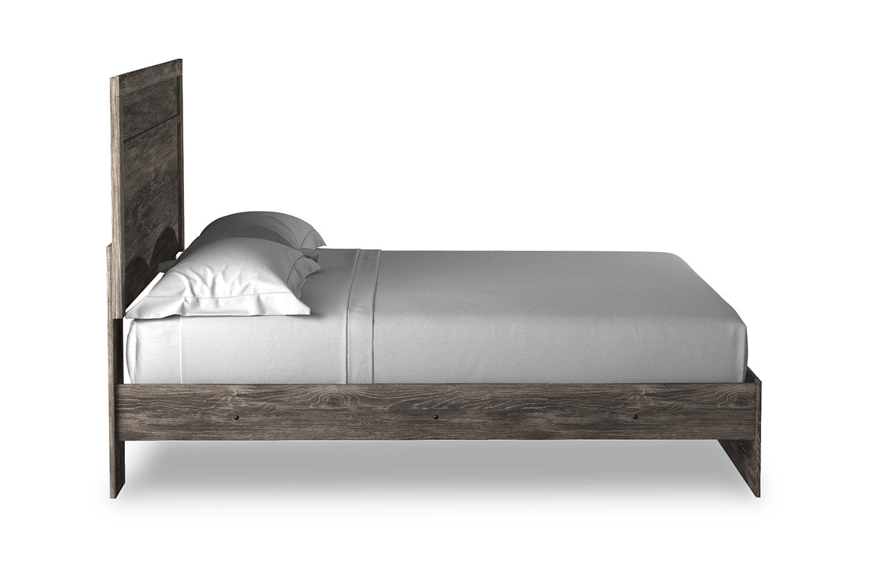 Ralinksi Gray King Panel Bed - SET | B2587-72 | B2587-97 - Luna Furniture - Dallas Store