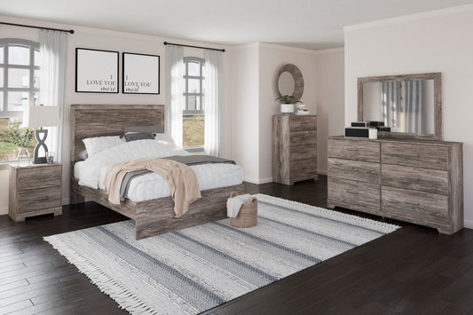 Ralinksi Gray Panel Youth Bedroom Set - SET | B2587-55 | B2587-86 | B2587-31 | B2587-36 | B2587-92 | B2587-44 - Luna Furniture - Dallas Store