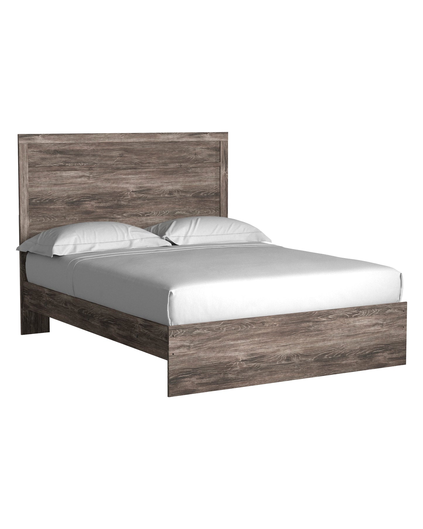 Ralinksi Gray Queen Panel Bed - SET | B2587-71 | B2587-96 - Luna Furniture - Dallas Store