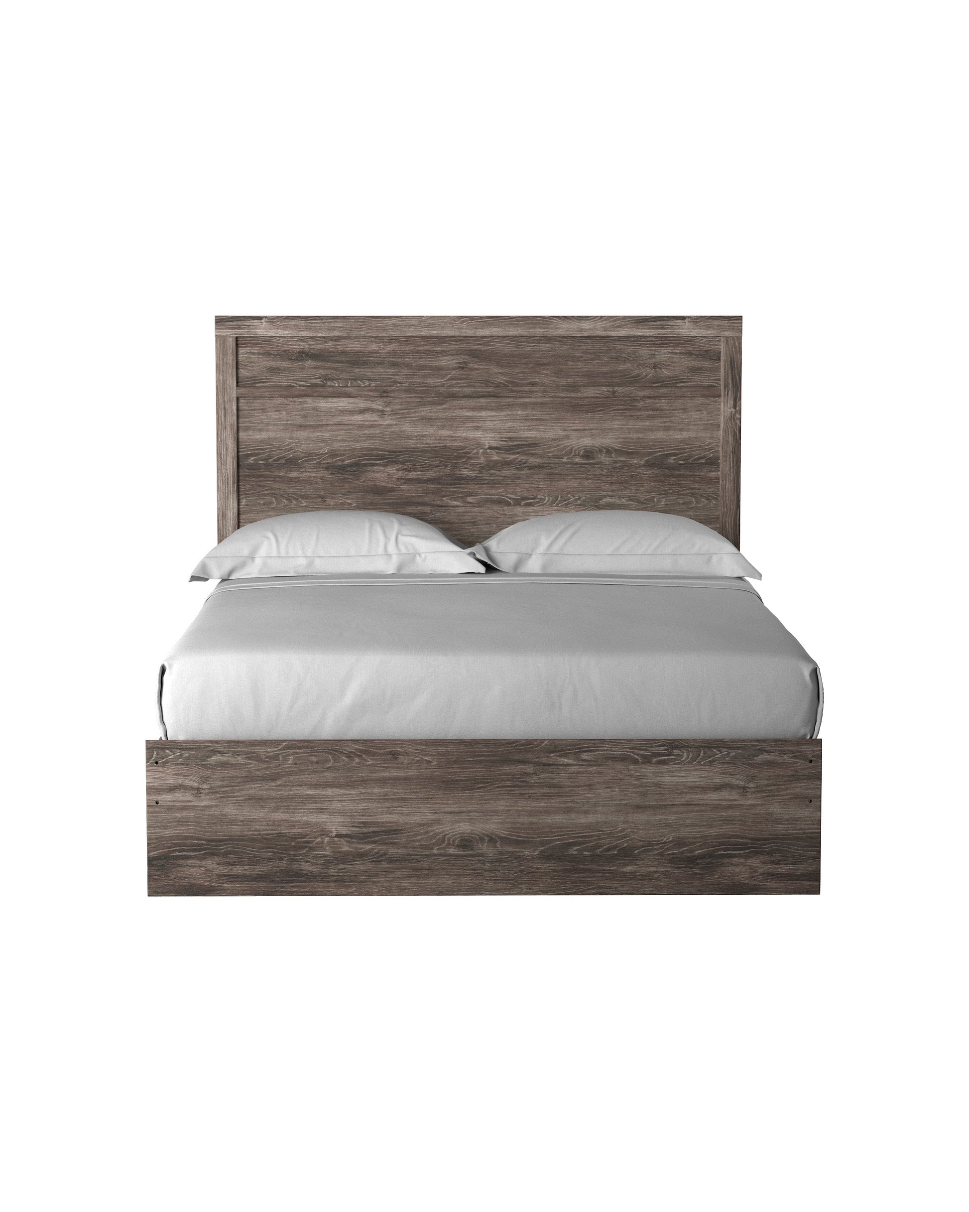 Ralinksi Gray Queen Panel Bed - SET | B2587-71 | B2587-96 - Luna Furniture - Dallas Store