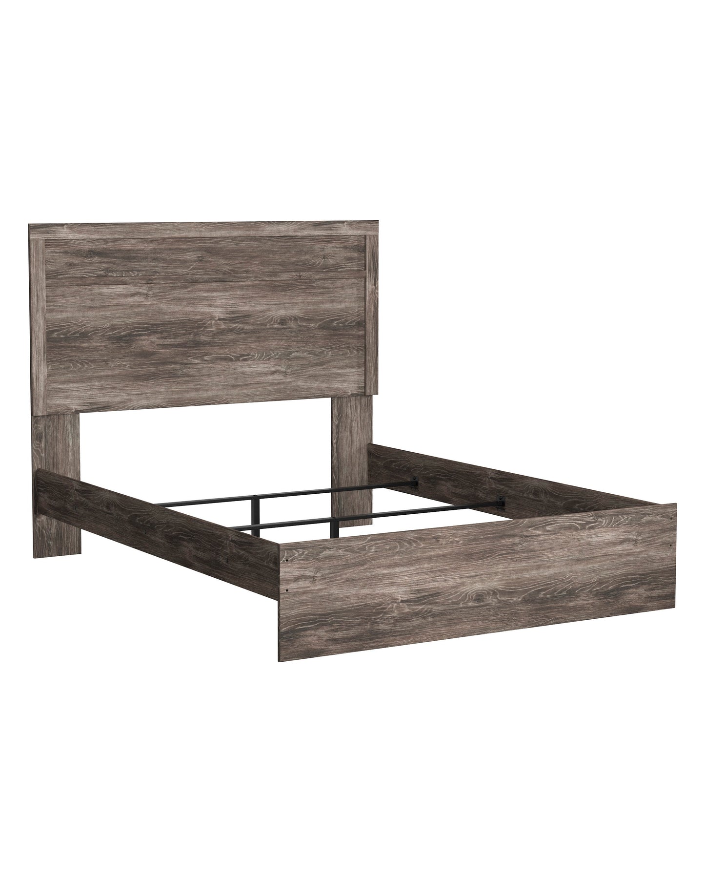 Ralinksi Gray Queen Panel Bed - SET | B2587-71 | B2587-96 - Luna Furniture - Dallas Store