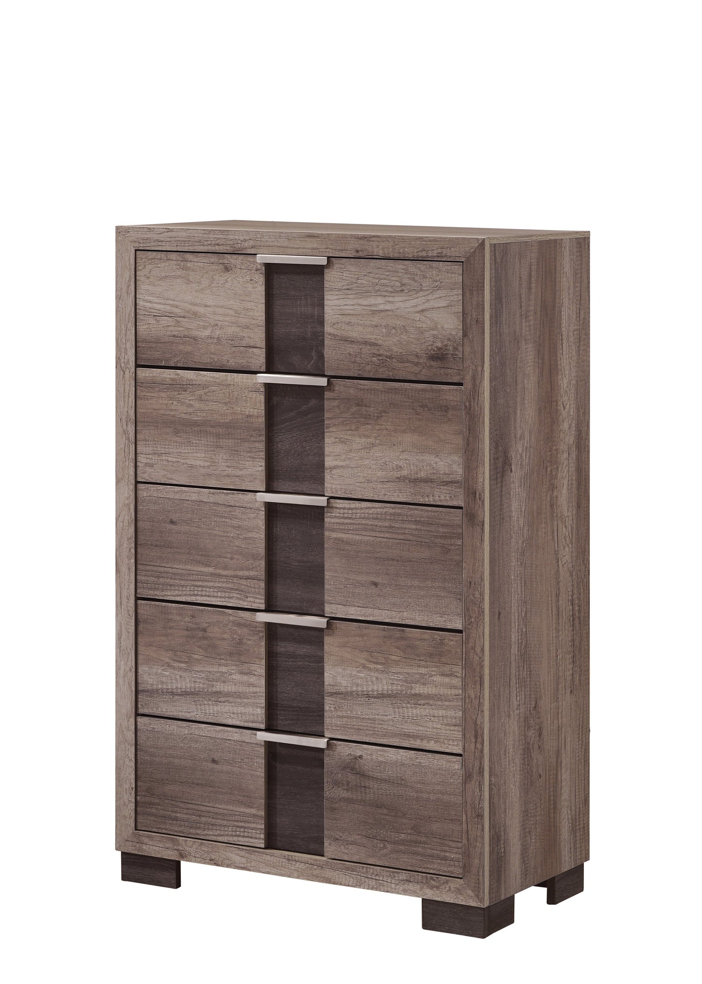 Rangley Brown LED Panel Bedroom Set - SET | B6830-Q-HB | B6830-Q-FB | B6830-KQ-RAIL | B6830-2 | B6830-4 - Luna Furniture - Dallas Store