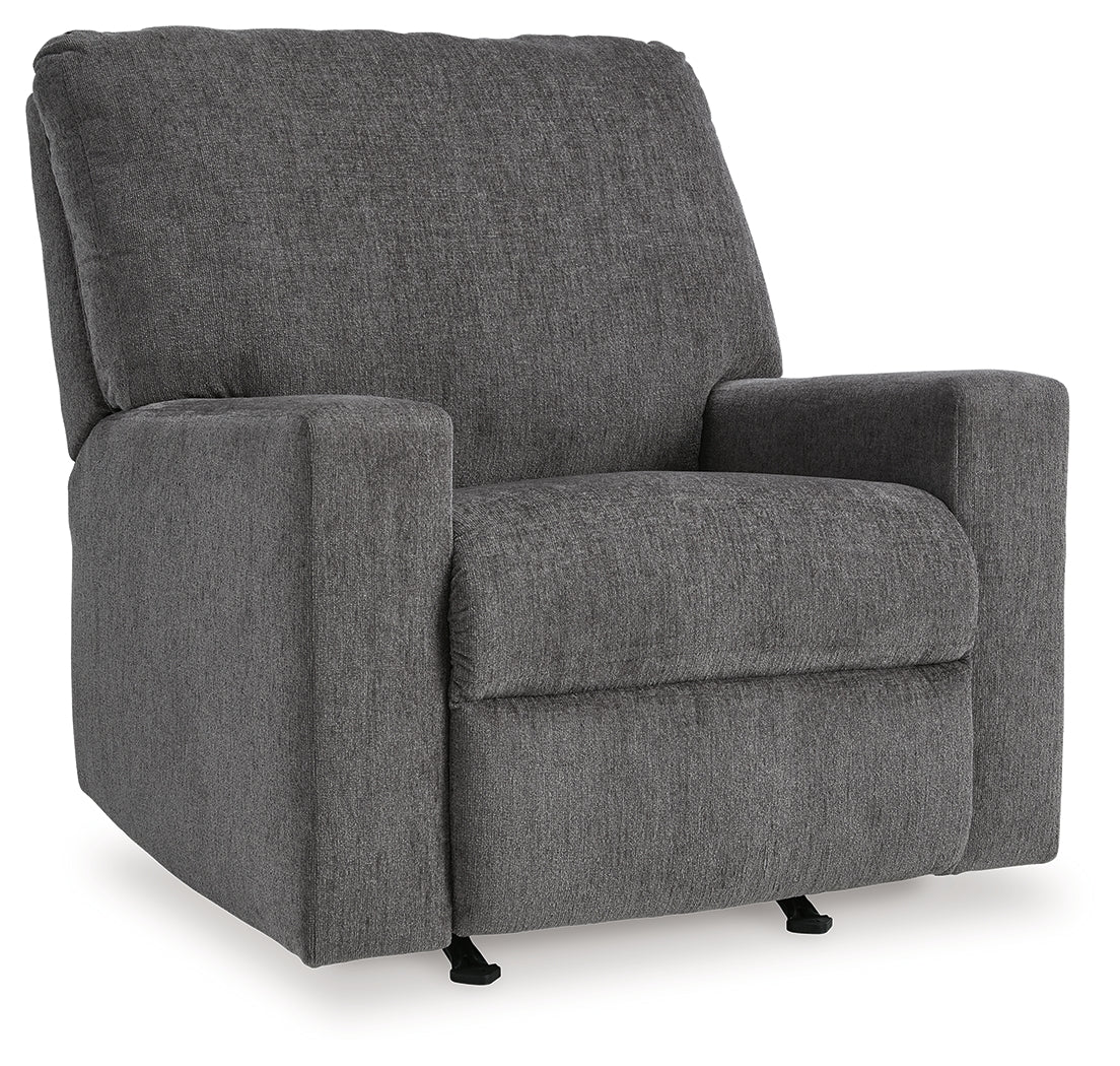 Rannis Pewter Recliner - 5360225 - Luna Furniture - Dallas Store