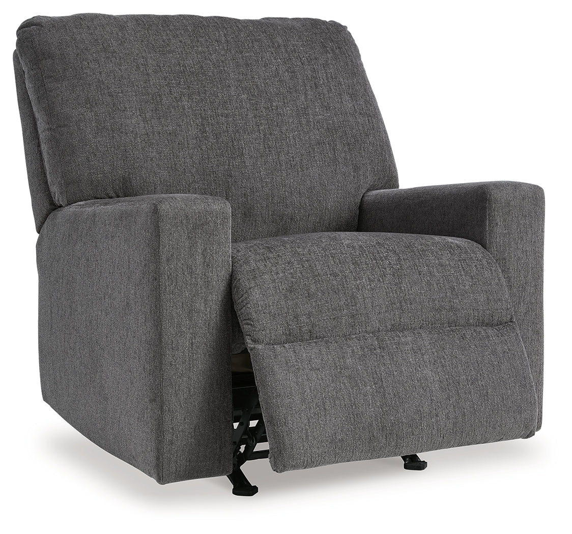 Rannis Pewter Recliner - 5360225 - Luna Furniture - Dallas Store
