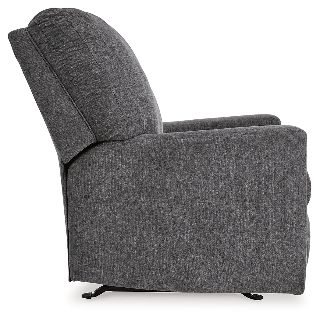 Rannis Pewter Recliner - 5360225 - Luna Furniture - Dallas Store