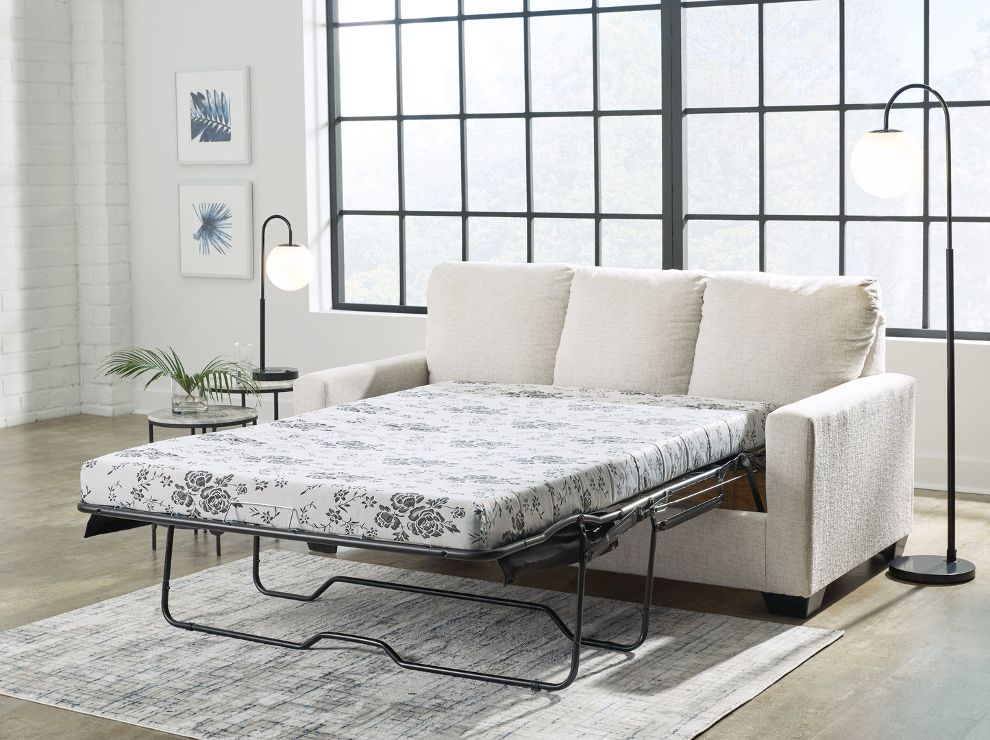 Rannis Snow Full Sofa Sleeper - 5360336 - Luna Furniture - Dallas Store