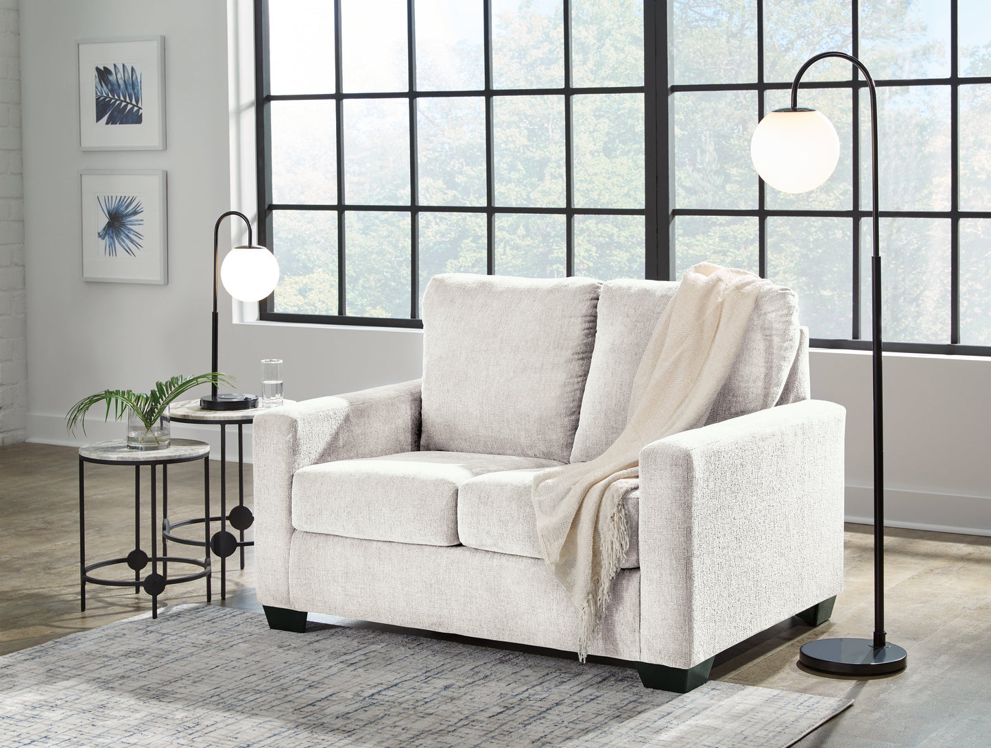 Rannis Snow Twin Sofa Sleeper - 5360337 - Luna Furniture - Dallas Store