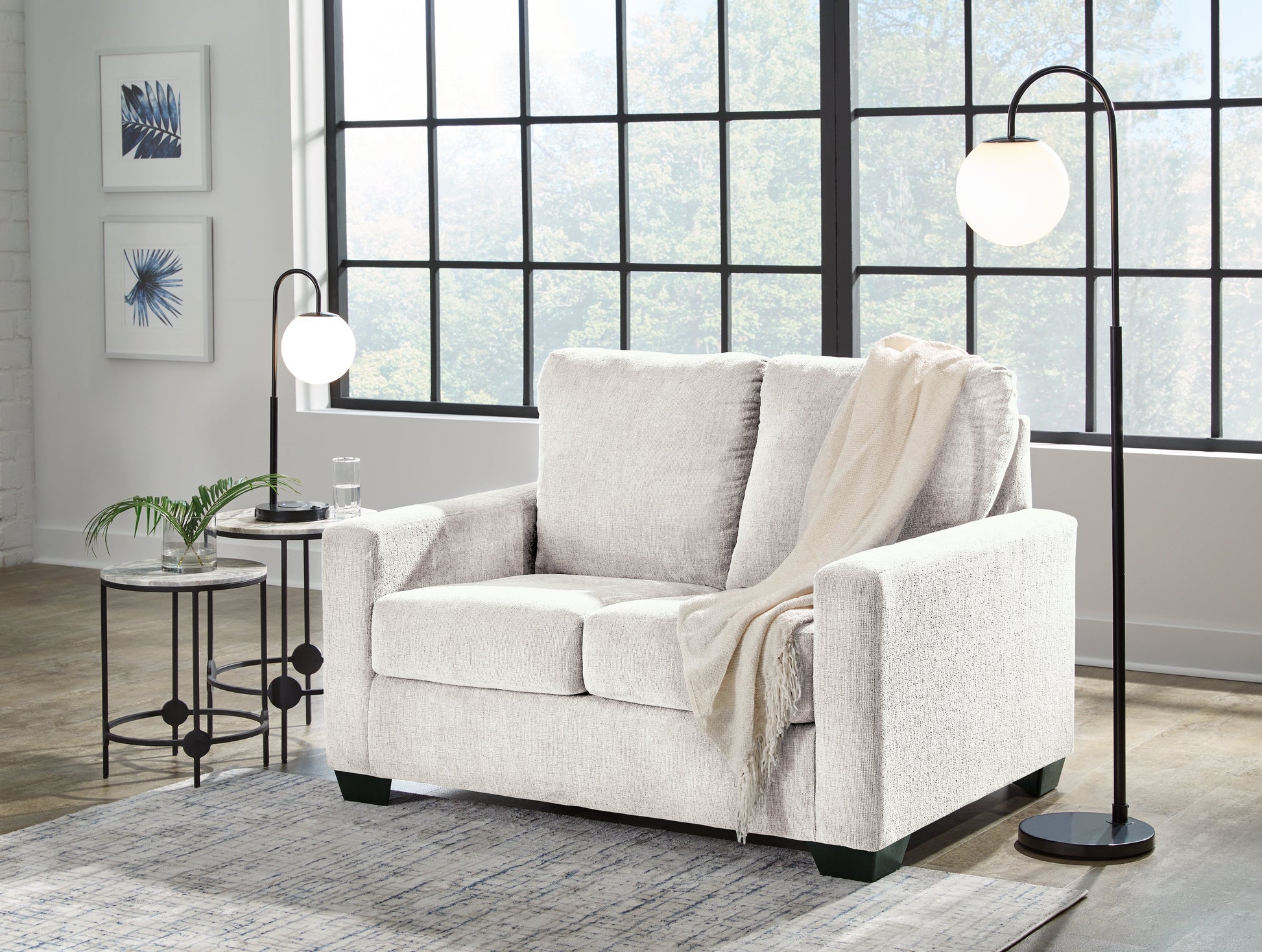 Rannis Snow Twin Sofa Sleeper - 5360337 - Luna Furniture - Dallas Store