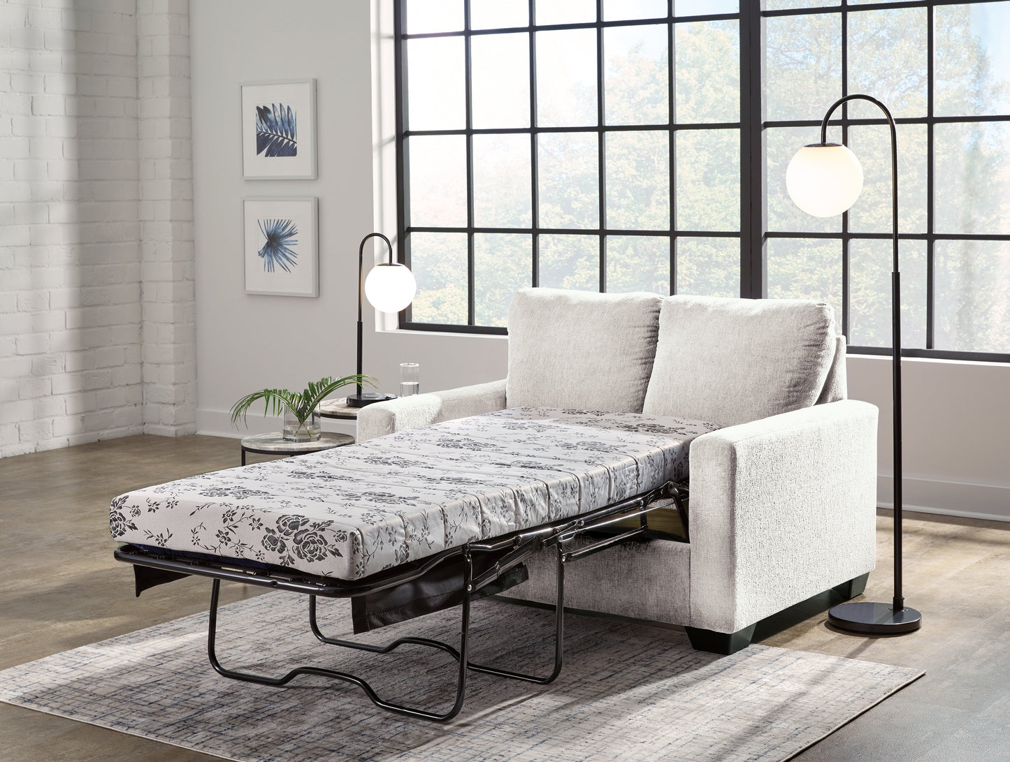 Rannis Snow Twin Sofa Sleeper - 5360337 - Luna Furniture - Dallas Store