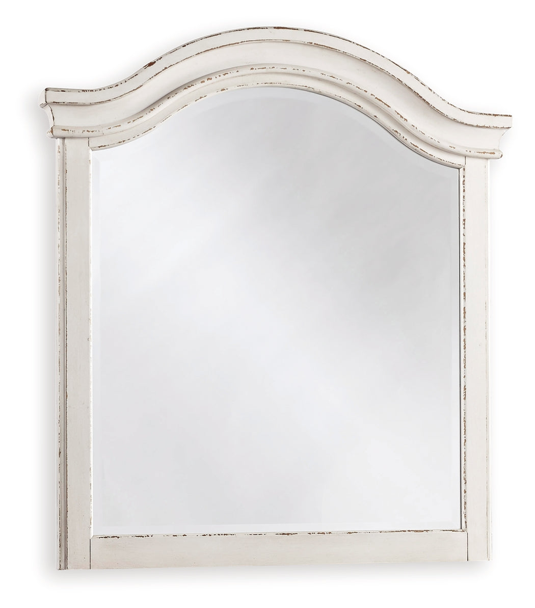 Realyn Chipped White Bedroom Mirror (Mirror Only) - B743-26 - Luna Furniture - Dallas Store