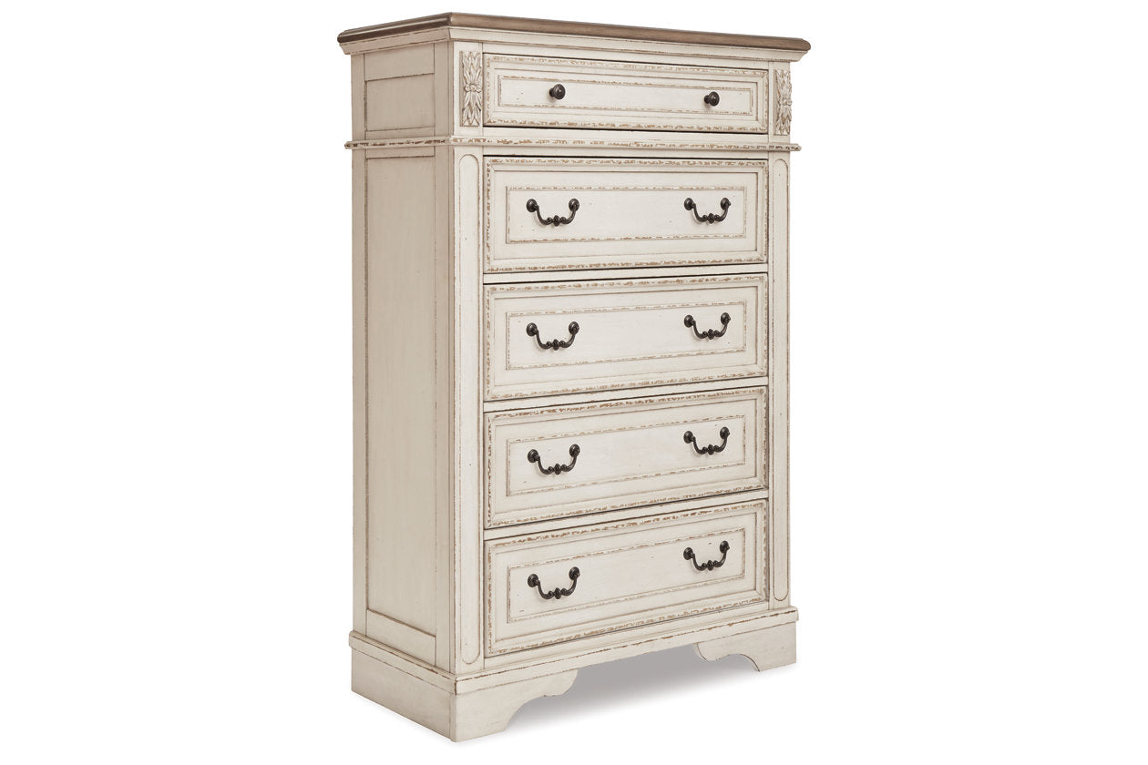 Realyn Two-tone Chest of Drawers - B743-46 - Luna Furniture - Dallas Store