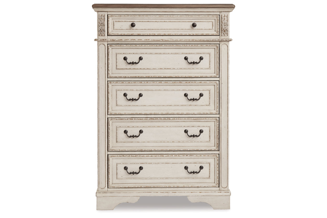 Realyn Two-tone Chest of Drawers - B743-46 - Luna Furniture - Dallas Store