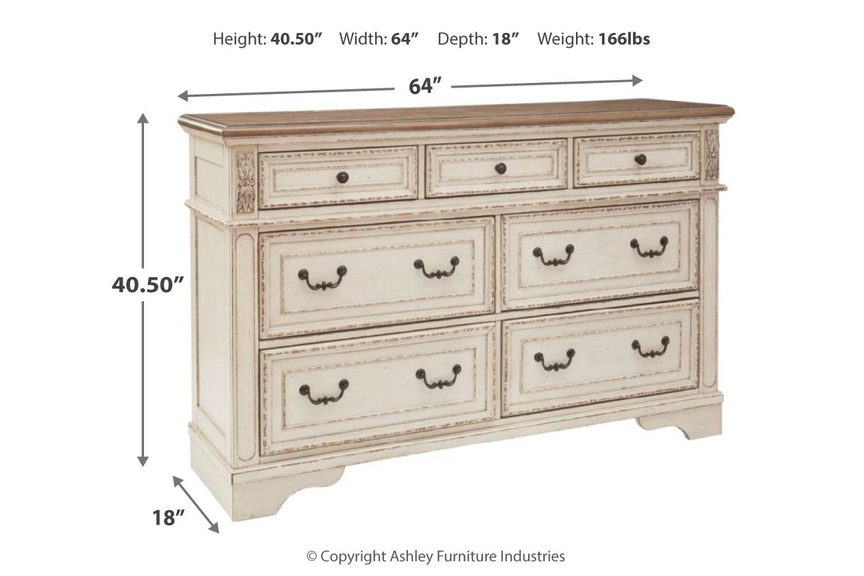 Realyn Two-tone Dresser - B743-31 - Luna Furniture - Dallas Store