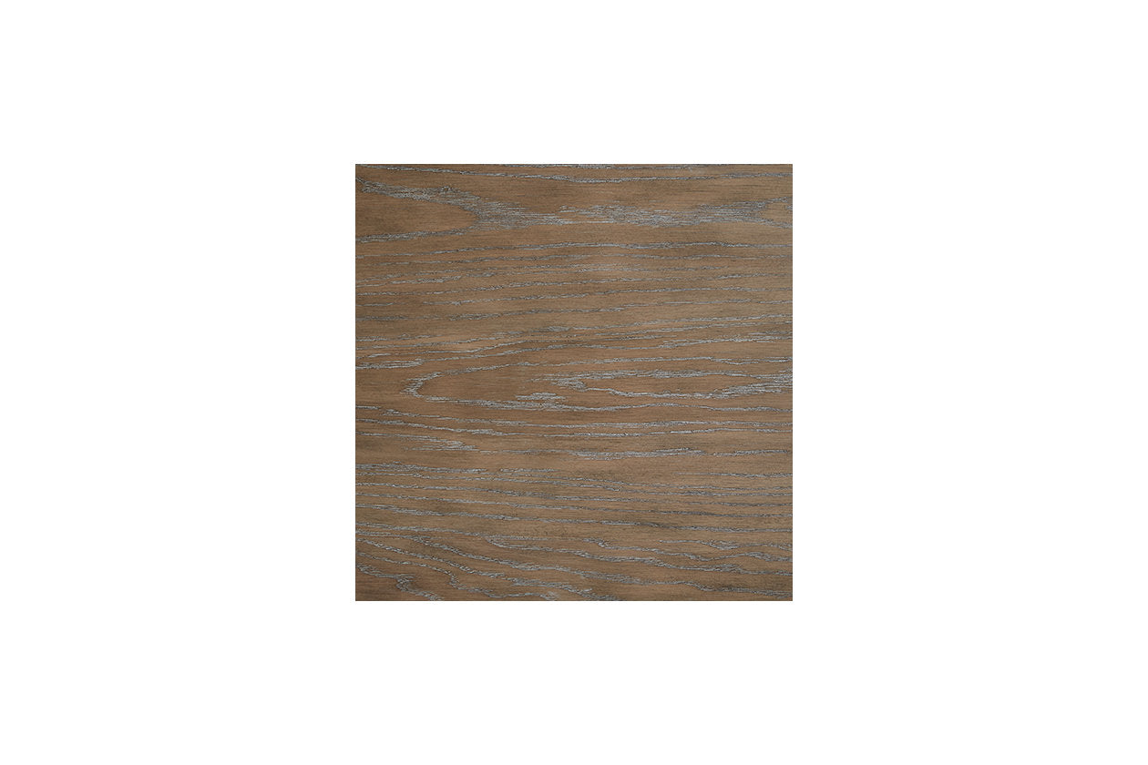 Realyn White/Brown 60" Home Office Desk - H743-34 - Luna Furniture - Dallas Store