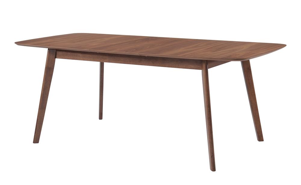 Redbridge Natural Walnut Butterfly Leaf Dining Table - 106591 - Luna Furniture - Dallas Store