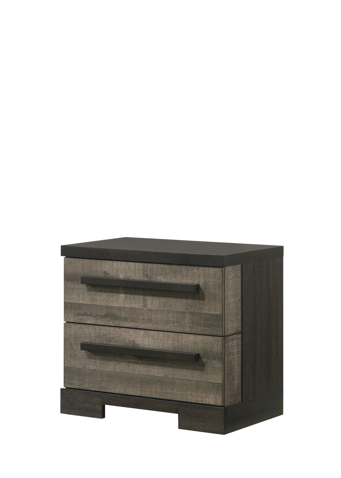 Remington Brown/Gray Panel Bedroom Set - SET | B8160-Q-HBFB | B8160-KQ-RAIL | B8160-2 | B8160-4 - Luna Furniture - Dallas Store