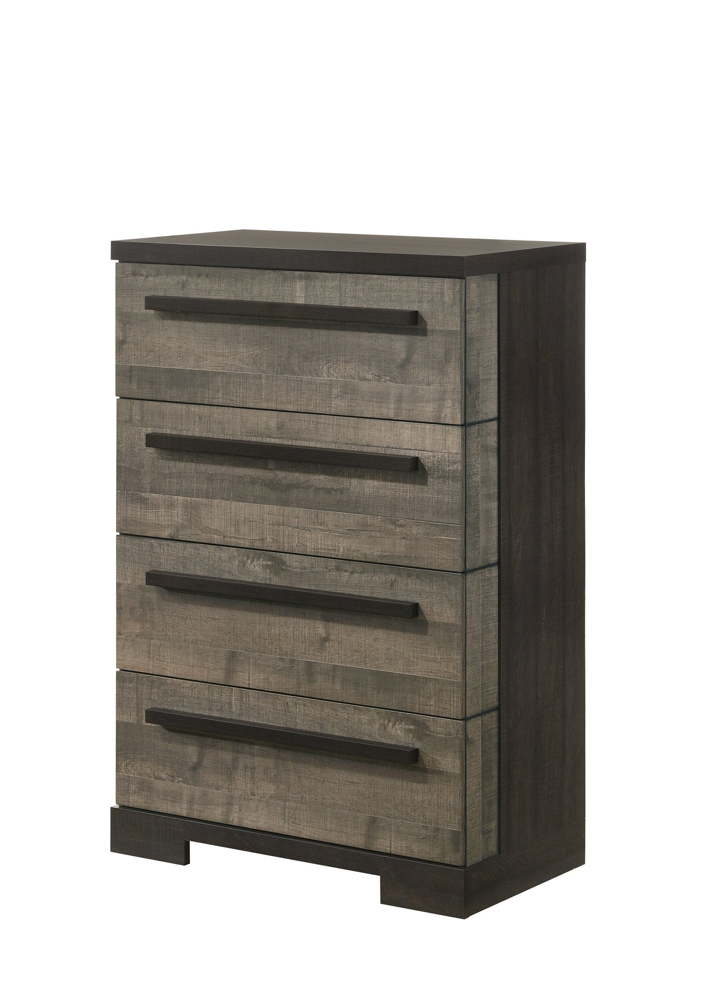 Remington Brown/Gray Panel Bedroom Set - SET | B8160-Q-HBFB | B8160-KQ-RAIL | B8160-2 | B8160-4 - Luna Furniture - Dallas Store