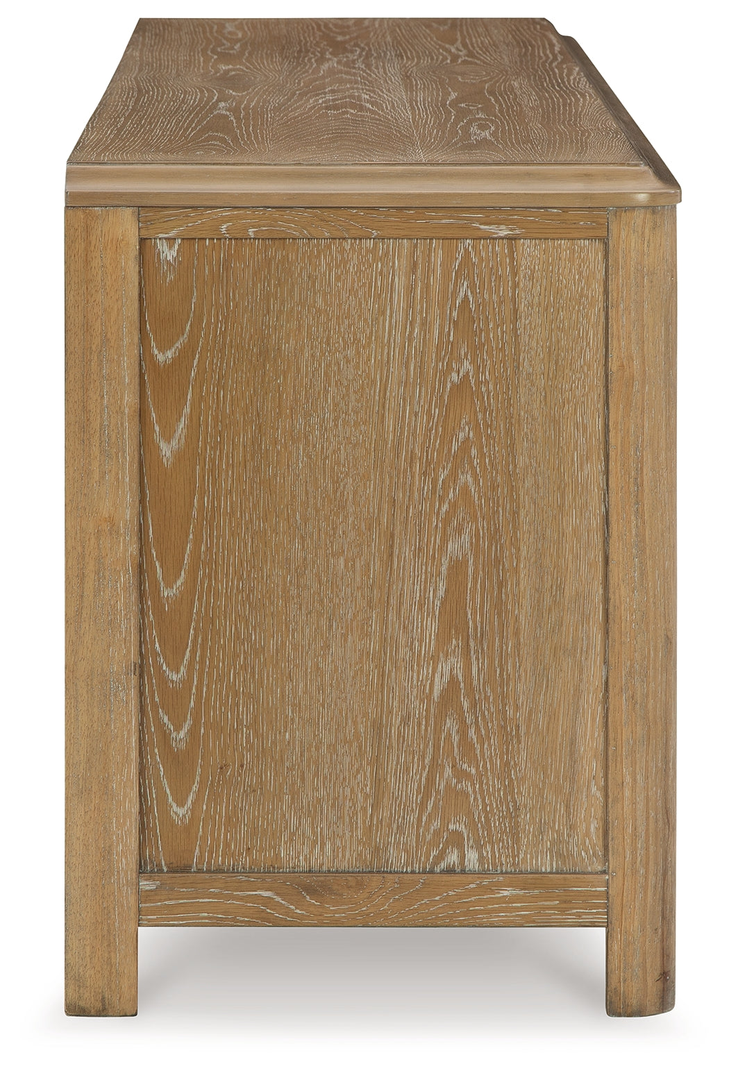 Rencott Light Brown 80" TV Stand - W781-68 - Luna Furniture - Dallas Store