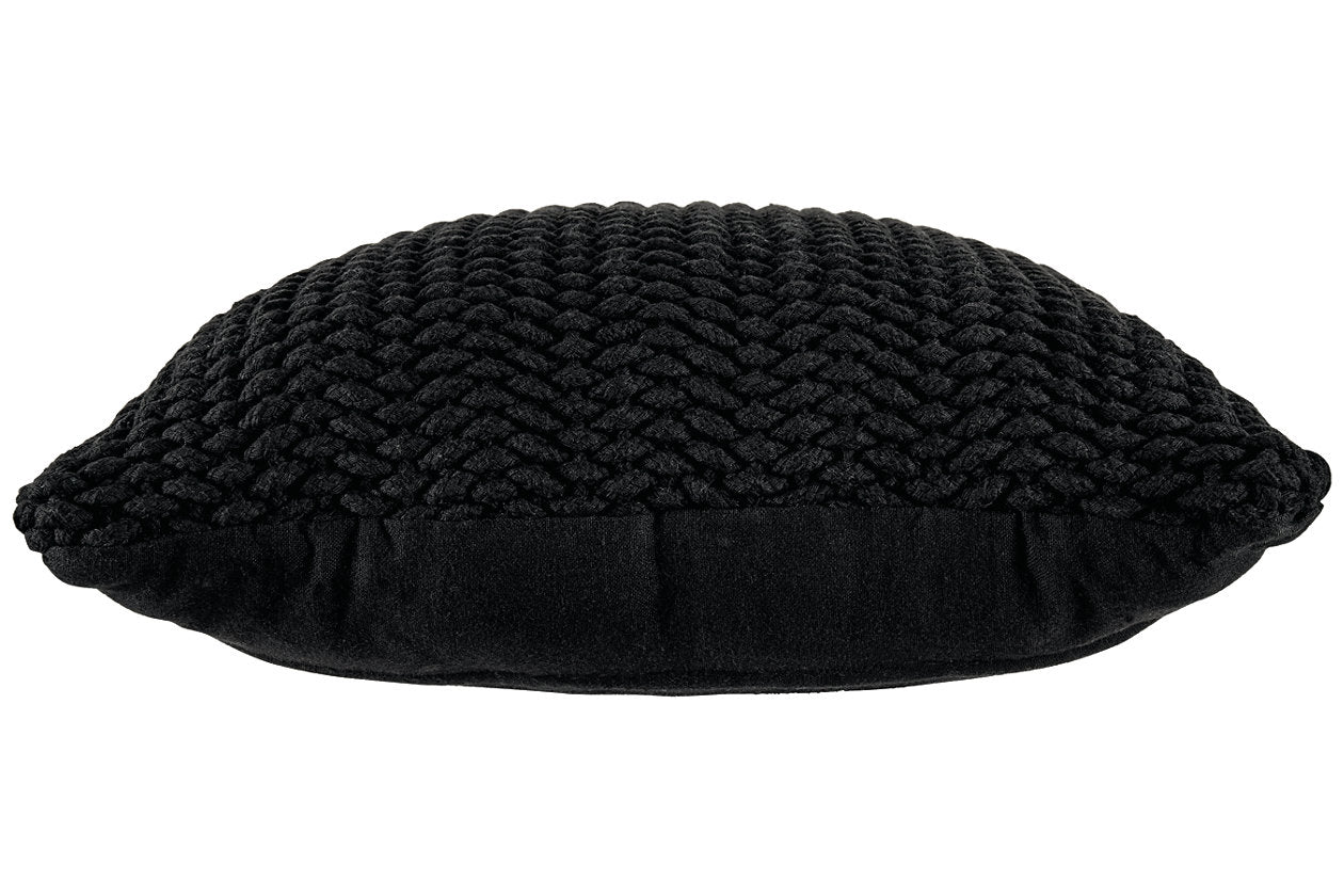 Renemore Black Pillow, Set of 4 - A1000475 - Luna Furniture - Dallas Store