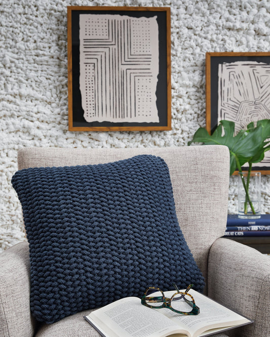 Renemore Blue Pillow, Set of 4 - A1000473 - Luna Furniture - Dallas Store