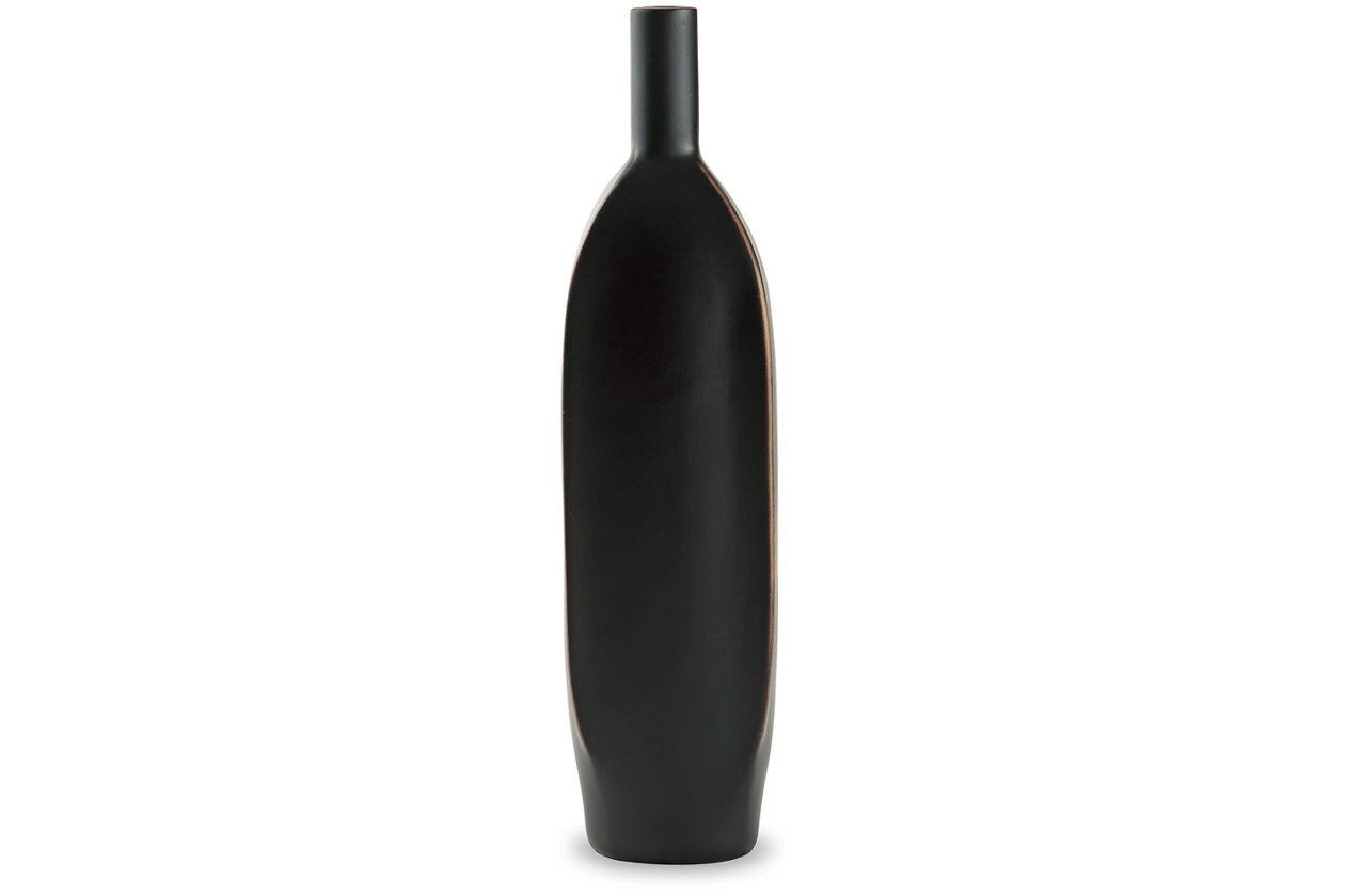 Rhaveney Black Vase, Set of 3 - A2000551 - Luna Furniture - Dallas Store