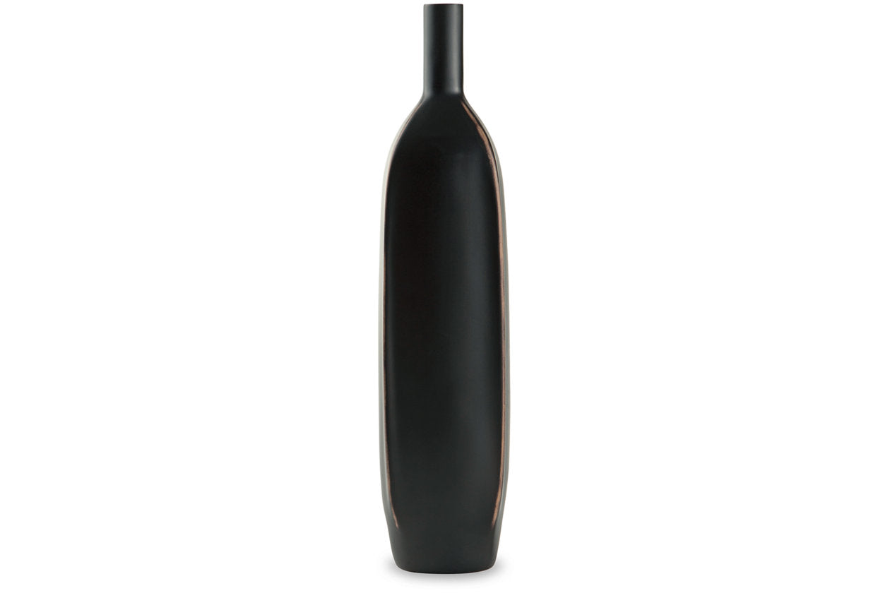 Rhaveney Black Vase, Set of 3 - A2000552 - Luna Furniture - Dallas Store