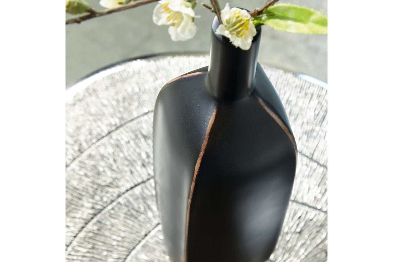Rhaveney Black Vase, Set of 3 - A2000552 - Luna Furniture - Dallas Store