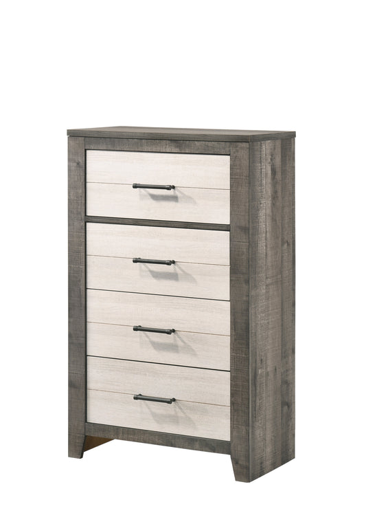 Rhett Brown/Cream Chest - B8170-4 - Luna Furniture - Dallas Store