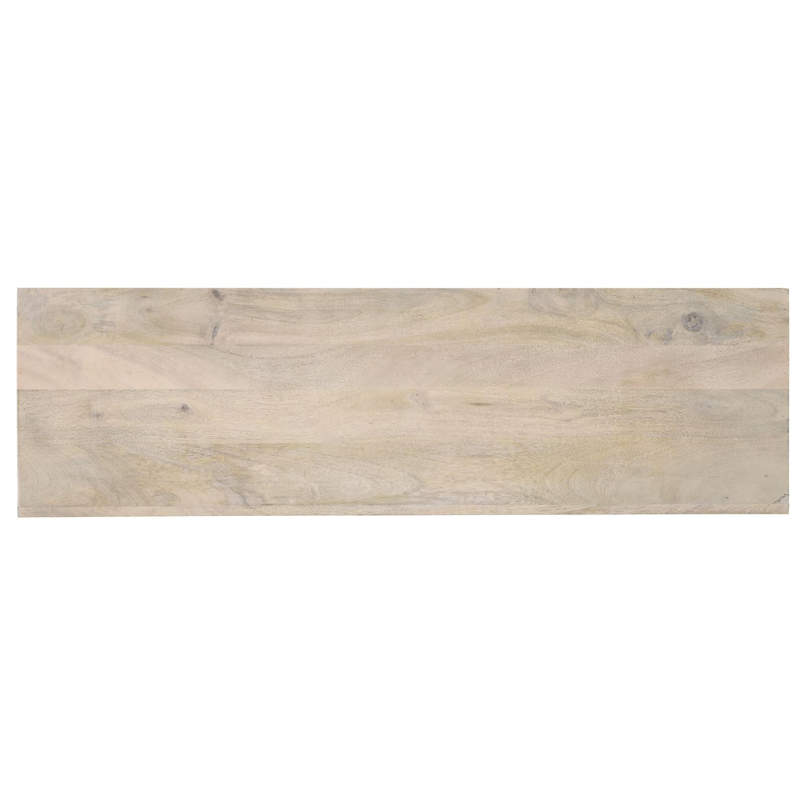 Rickman White Washed Rectangular 2-Drawer Console Table - 959543 - Luna Furniture - Dallas Store