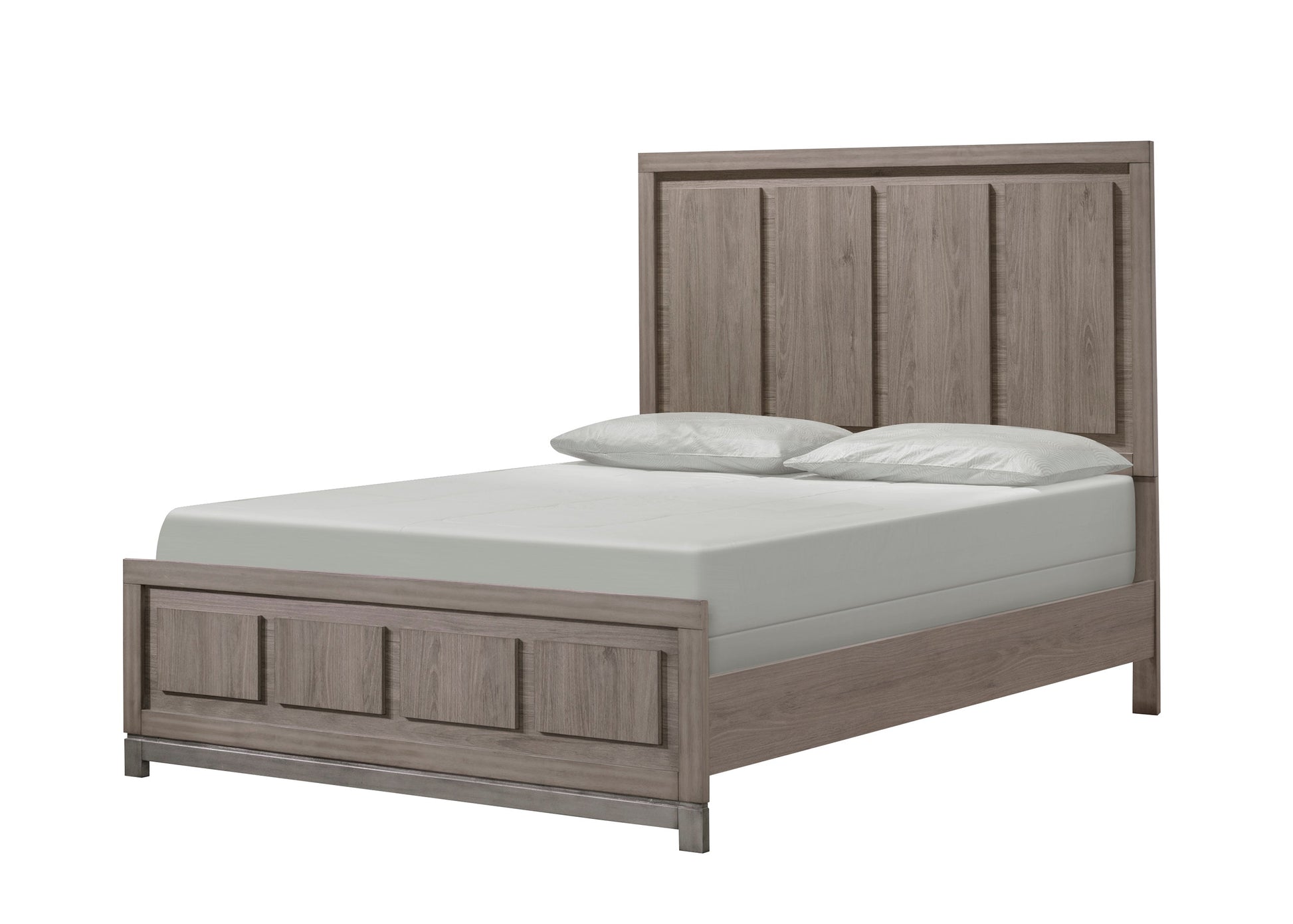 River Brown King Panel Bed - SET | B3150-K-HBFB | B3150-KQ-RAIL | - Luna Furniture - Dallas Store