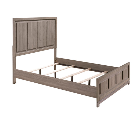River Brown King Panel Bed - SET | B3150-K-HBFB | B3150-KQ-RAIL | - Luna Furniture - Dallas Store