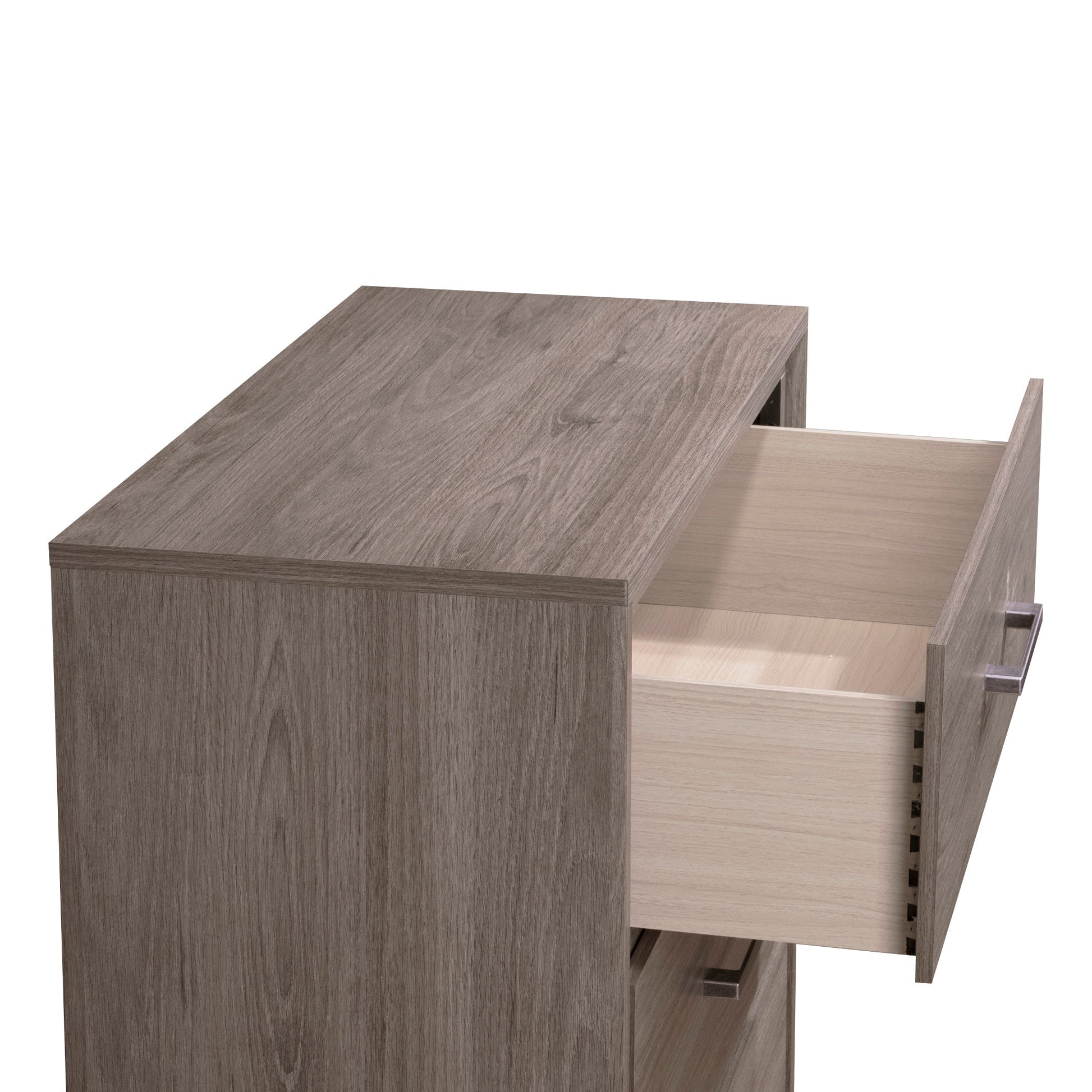 River Brown Panel Bedroom Set - SET | B3150-Q-HBFB | B3150-KQ-RAIL | B3150-2 | B3150-4 - Luna Furniture - Dallas Store