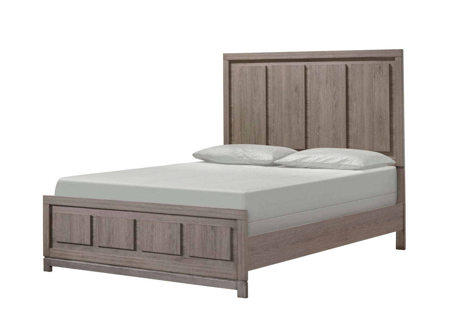 River Brown Queen Panel Bed - SET | B3150-Q-HBFB | B3150-KQ-RAIL | - Luna Furniture - Dallas Store