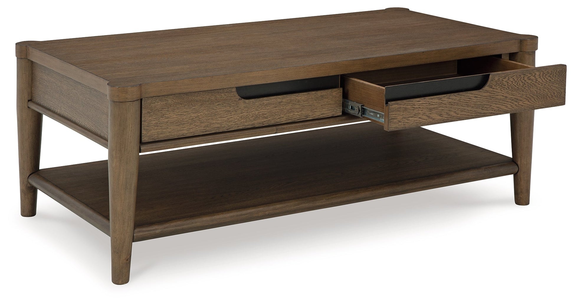 Roanhowe Brown Coffee Table - T769-1 - Luna Furniture - Dallas Store