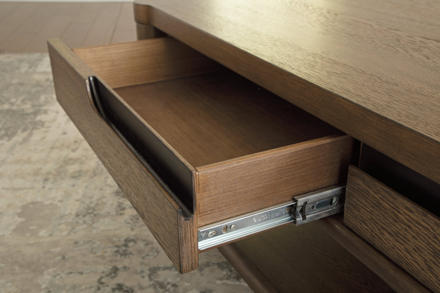 Roanhowe Brown Coffee Table - T769-1 - Luna Furniture - Dallas Store