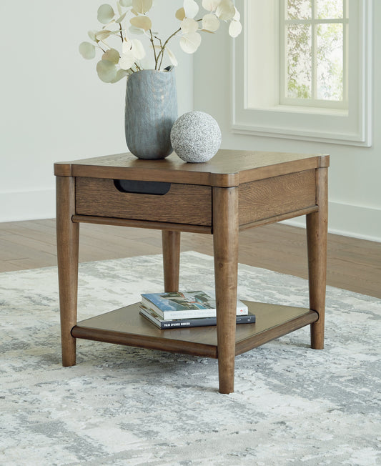 Roanhowe Brown End Table - T769-3 - Luna Furniture - Dallas Store