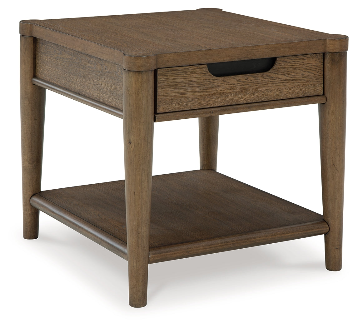 Roanhowe Brown End Table - T769-3 - Luna Furniture - Dallas Store