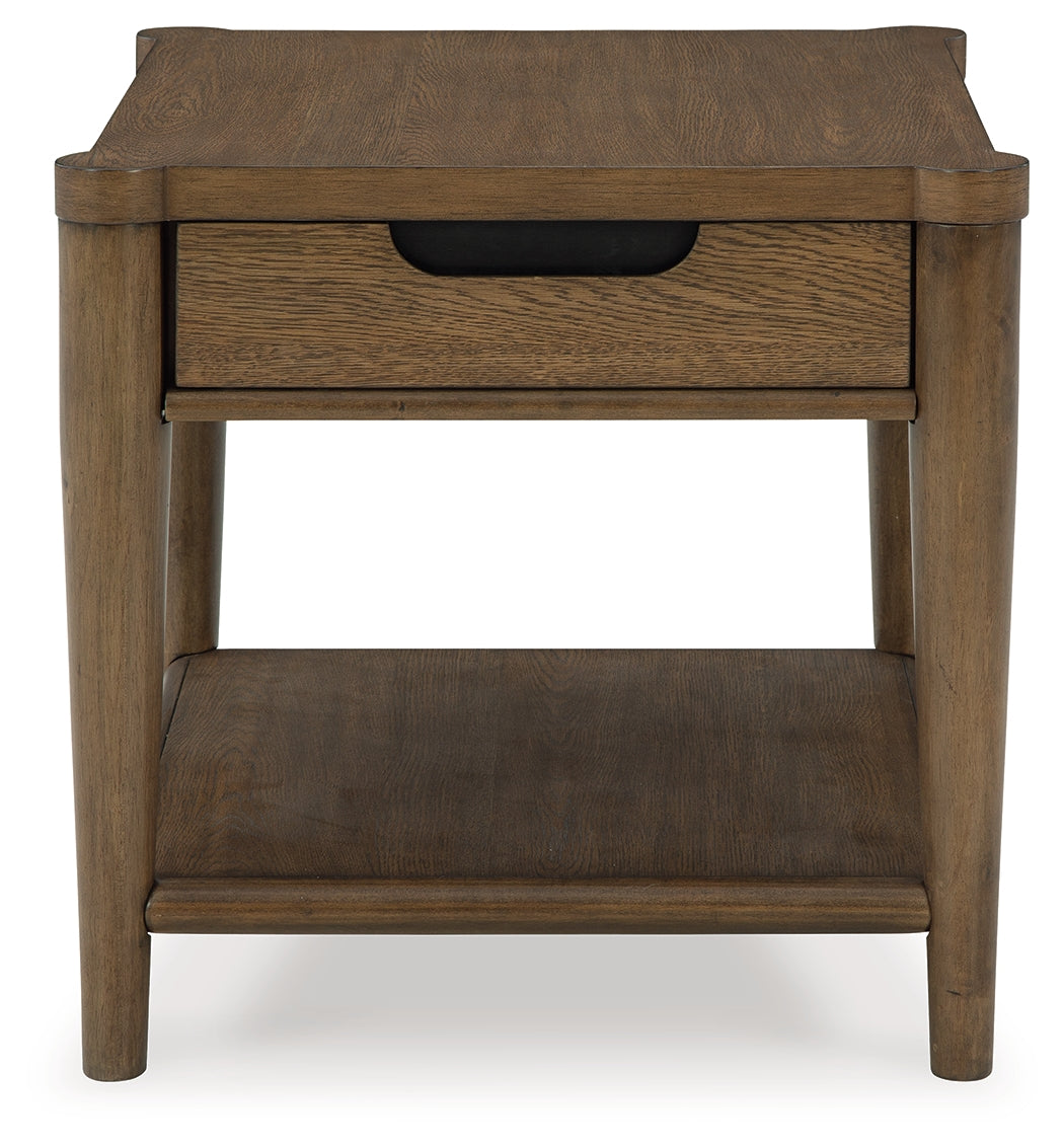 Roanhowe Brown End Table - T769-3 - Luna Furniture - Dallas Store