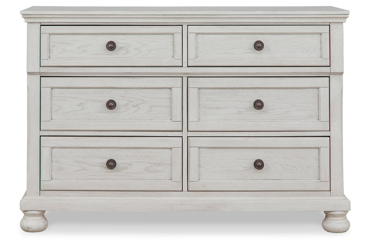 Robbinsdale Antique White Dresser - B742-21 - Luna Furniture - Dallas Store