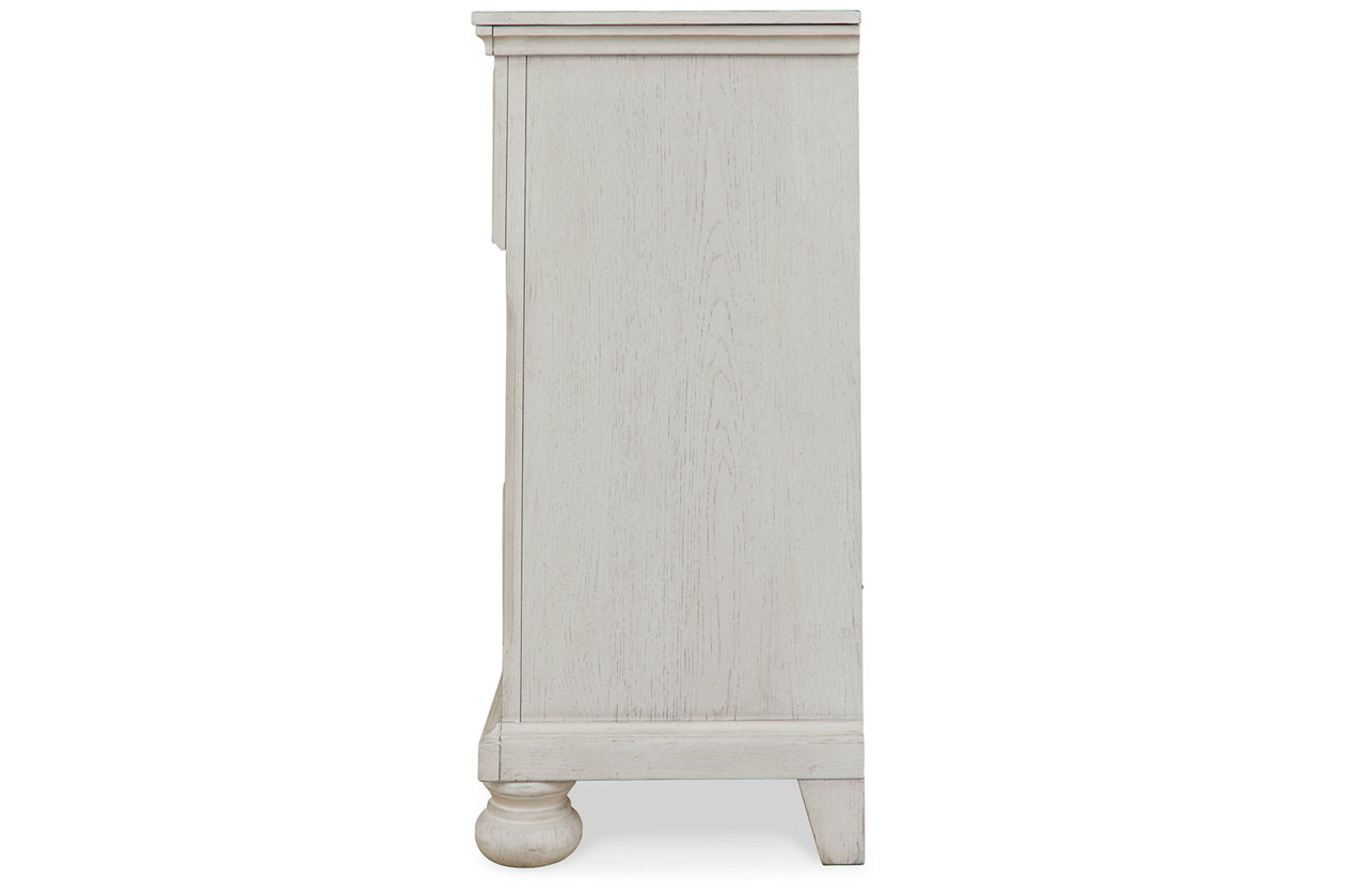 Robbinsdale Antique White Dresser - B742-21 - Luna Furniture - Dallas Store