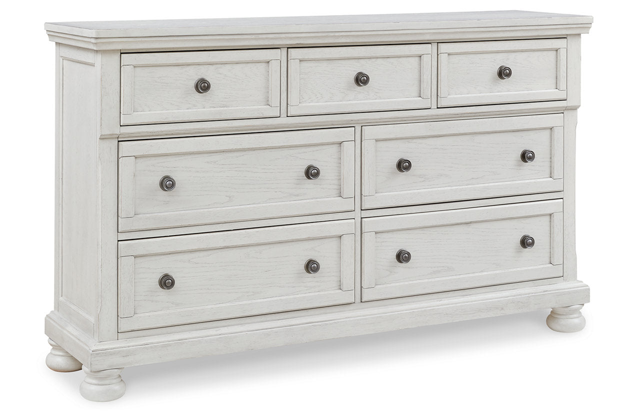 Robbinsdale Antique White Dresser - B742-31 - Luna Furniture - Dallas Store