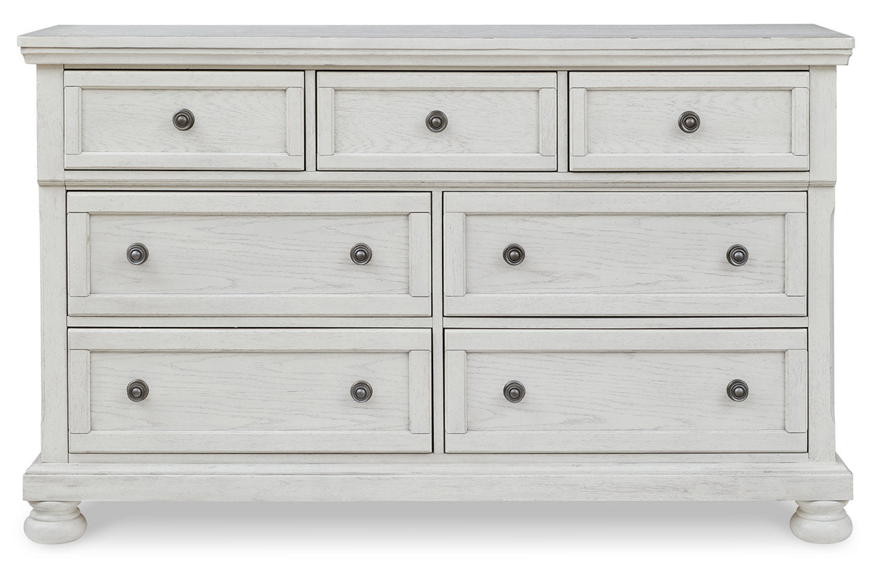 Robbinsdale Antique White Dresser - B742-31 - Luna Furniture - Dallas Store
