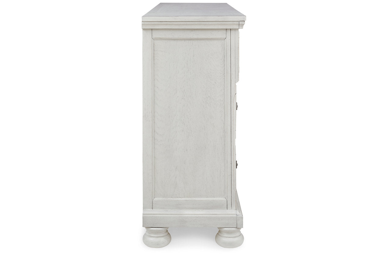 Robbinsdale Antique White Dresser - B742-31 - Luna Furniture - Dallas Store