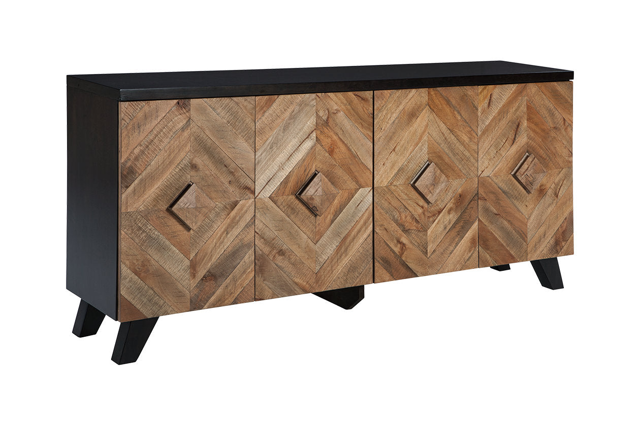 Robin Ridge Two-tone Brown Accent Cabinet - A4000031 - Luna Furniture - Dallas Store