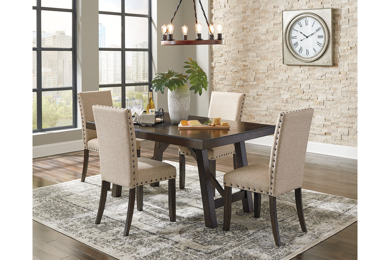 Rokane Brown Dining Extension Table - D397-35 - Luna Furniture - Dallas Store